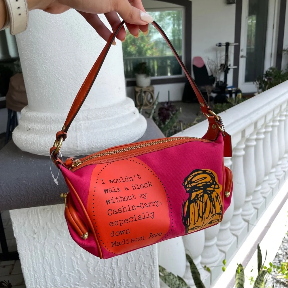 お値下げ中　美品　COACHトートバッグ y2k handbag vintage Y2k Vintage Gold Coach Bag - Gem coach bag y2k 【公式通販】